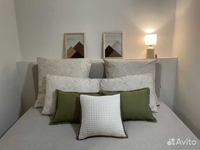 

Квартира-студия, 33 м², 2 кровати