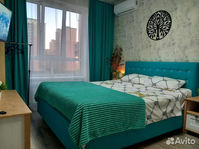 

1-к. квартира, 34 м², 2 кровати
