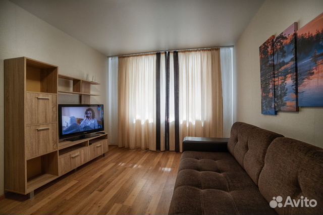 

1-к. квартира, 44 м², 2 кровати