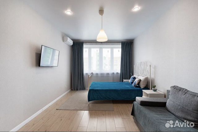 

1-к. квартира, 42 м², 3 кровати