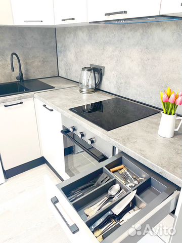 

1-к. квартира, 47 м², 2 кровати