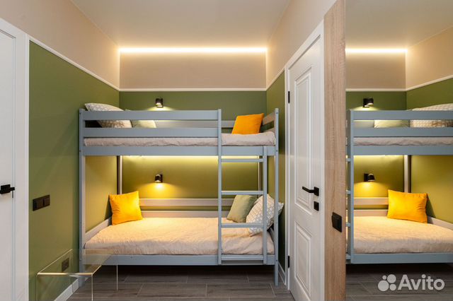 

1-к. квартира, 33 м², 3 кровати