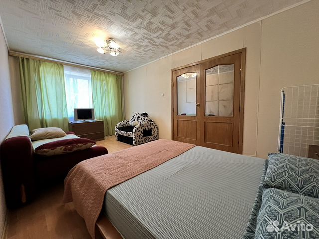 

1-к. квартира, 32 м², 3 кровати