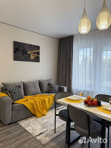 

1-к. квартира, 38 м², 2 кровати