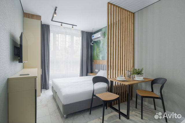 

Квартира-студия, 23 м², 1 кровать