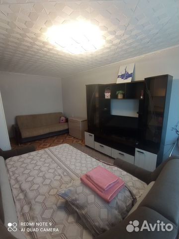 

1-к. квартира, 32 м², 2 кровати
