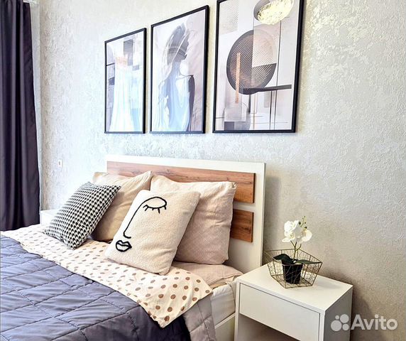 

1-к. квартира, 32 м², 2 кровати