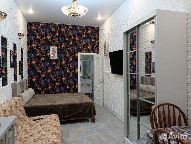 

Квартира-студия, 30 м², 2 кровати
