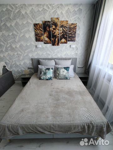 

1-к. квартира, 37 м², 2 кровати