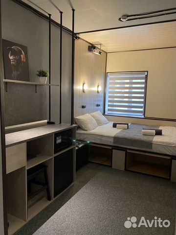 

Квартира-студия, 15 м², 1 кровать