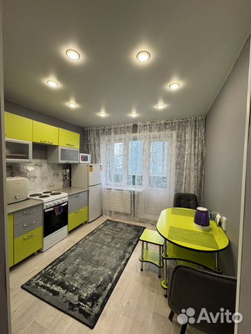 

1-к. квартира, 37 м², 2 кровати