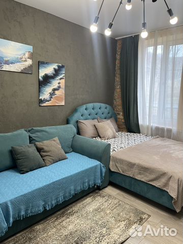 

Квартира-студия, 18,5 м², 2 кровати