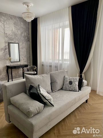 

Квартира-студия, 41 м², 2 кровати