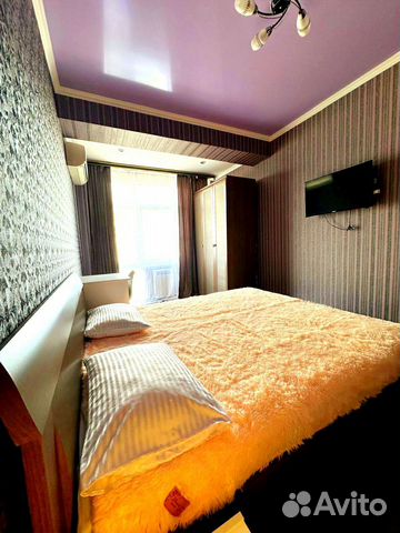 

1-к. квартира, 45 м², 2 кровати