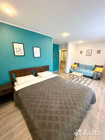

1-к. квартира, 30 м², 2 кровати