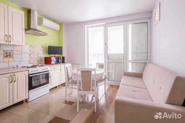 

1-к. квартира, 42 м², 2 кровати