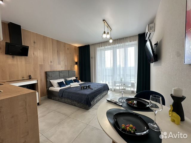 

Квартира-студия, 28 м², 1 кровать