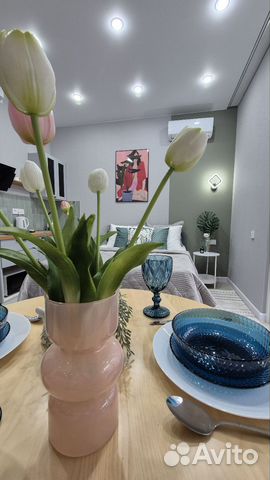 

Квартира-студия, 23 м², 2 кровати