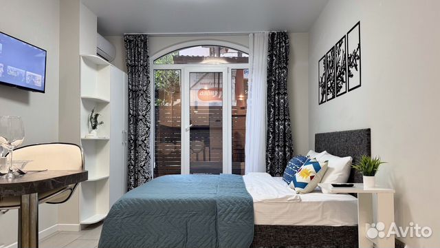 

Квартира-студия, 23 м², 2 кровати