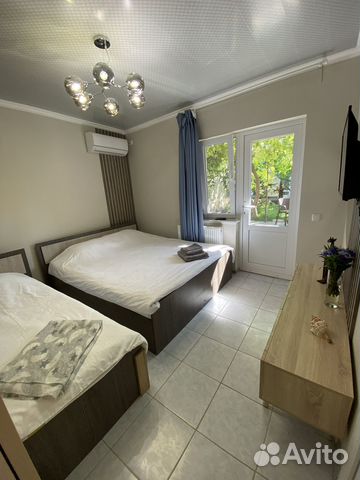 

Квартира-студия, 12 м², 3 кровати