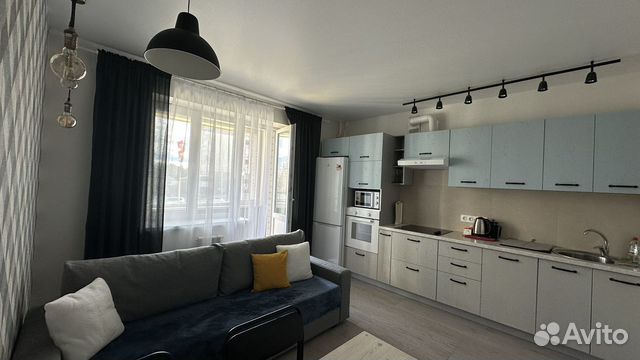 

1-к. квартира, 43 м², 3 кровати