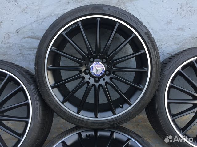 Кованые оригинальные диски на Mercedes CLA AMG R19 Кованые оригинальные диски на Mercedes CLA AMG R19
