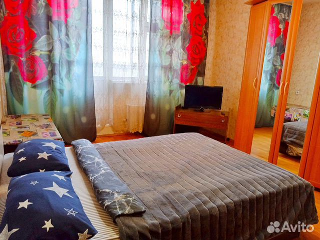 

1-к. квартира, 40 м², 2 кровати