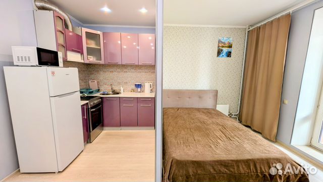 

Квартира-студия, 27 м², 1 кровать