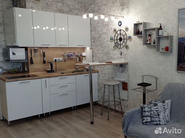 

Квартира-студия, 27 м², 2 кровати