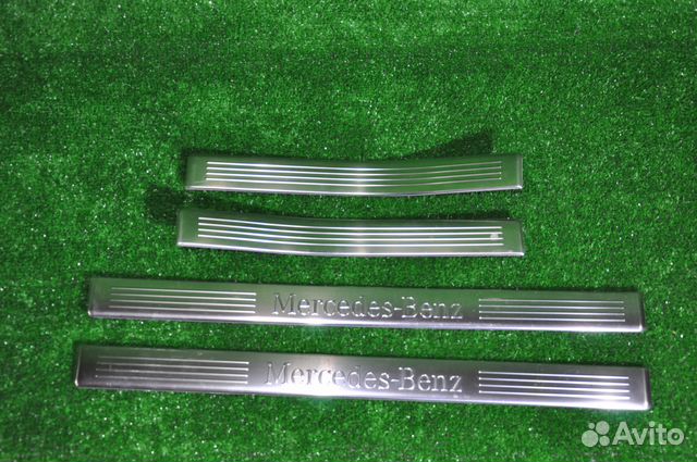 Порог двери декоративная хром Mercedes W212