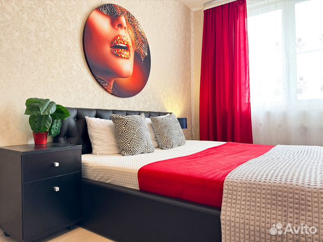 

1-к. квартира, 58 м², 3 кровати