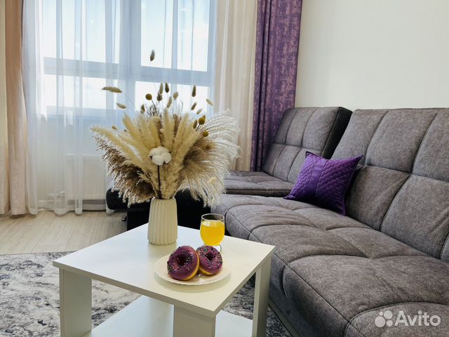 

1-к. квартира, 37 м², 2 кровати