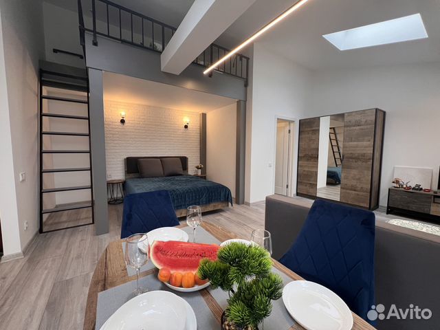 

Квартира-студия, 48 м², 3 кровати