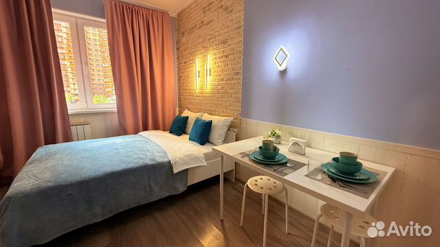 

Квартира-студия, 15 м², 1 кровать