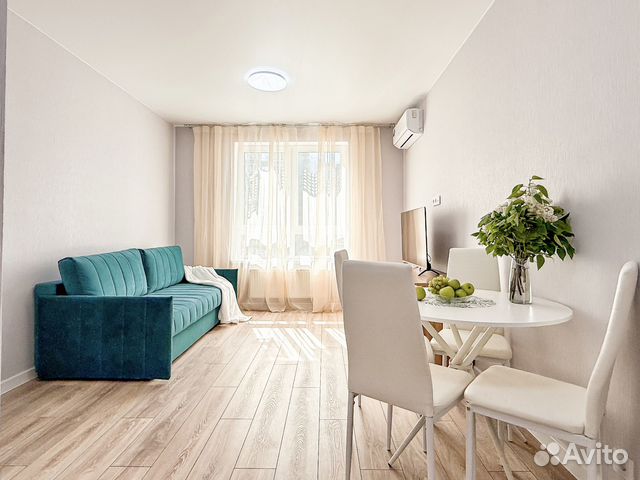 

1-к. квартира, 40 м², 2 кровати