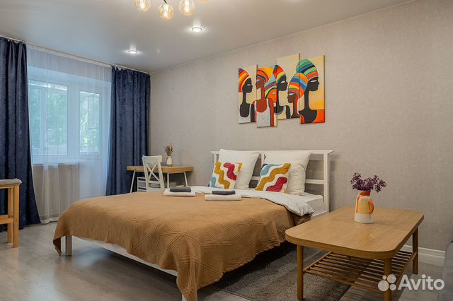 

Квартира-студия, 30 м², 2 кровати
