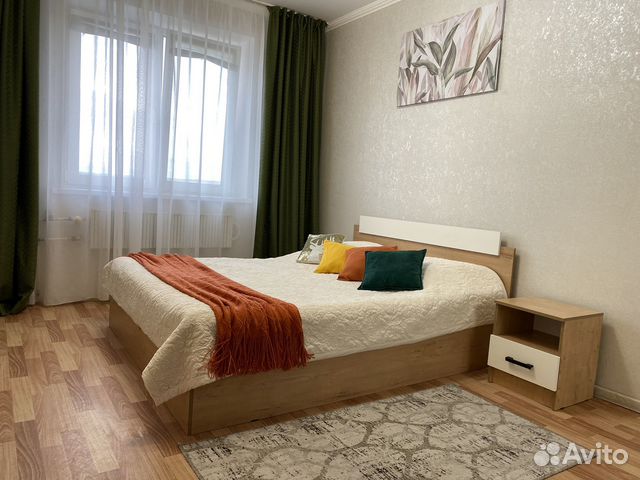 

1-к. квартира, 44 м², 2 кровати