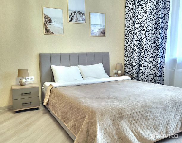 

1-к. квартира, 40 м², 2 кровати