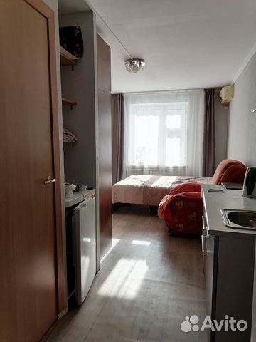 

Квартира-студия, 17 м², 2 кровати