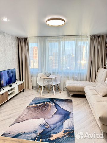 

Квартира-студия, 27 м², 2 кровати