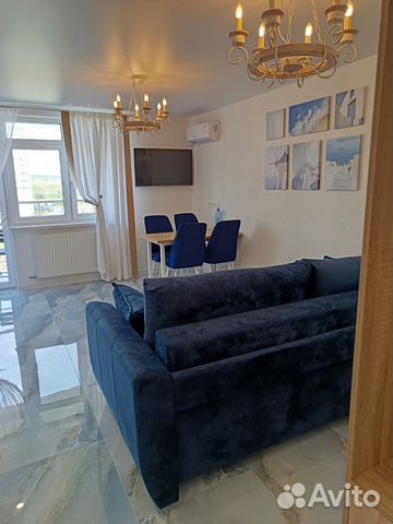 

Квартира-студия, 37 м², 2 кровати