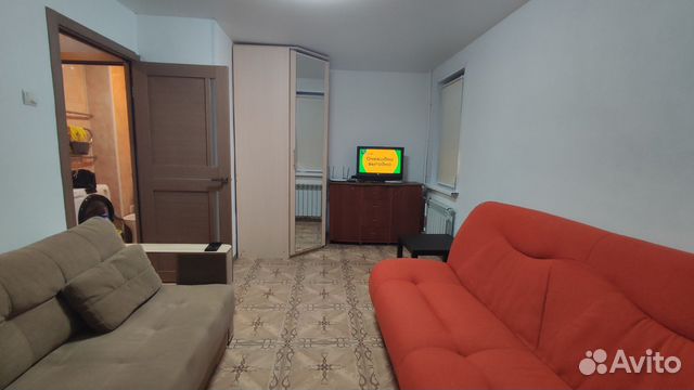 

1-к. квартира, 30 м², 2 кровати