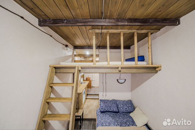 

Квартира-студия, 16 м², 2 кровати