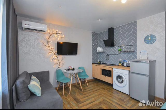 

Квартира-студия, 28 м², 2 кровати