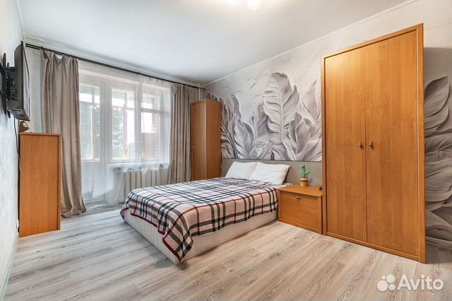 

1-к. квартира, 38 м², 2 кровати