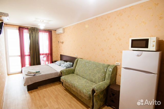 

Квартира-студия, 33 м², 2 кровати