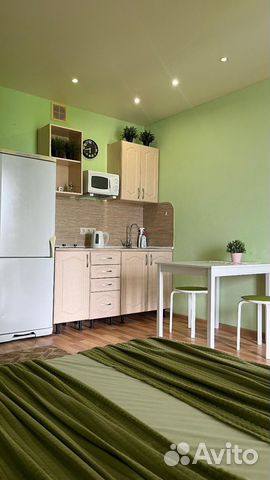 

Квартира-студия, 30 м², 1 кровать