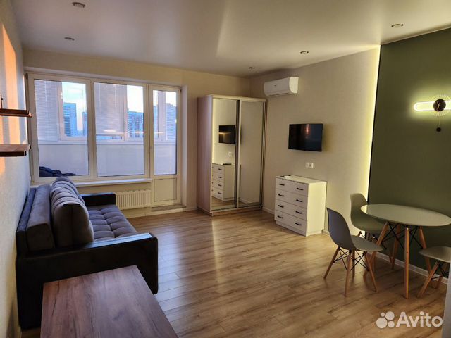 

Квартира-студия, 34 м², 1 кровать