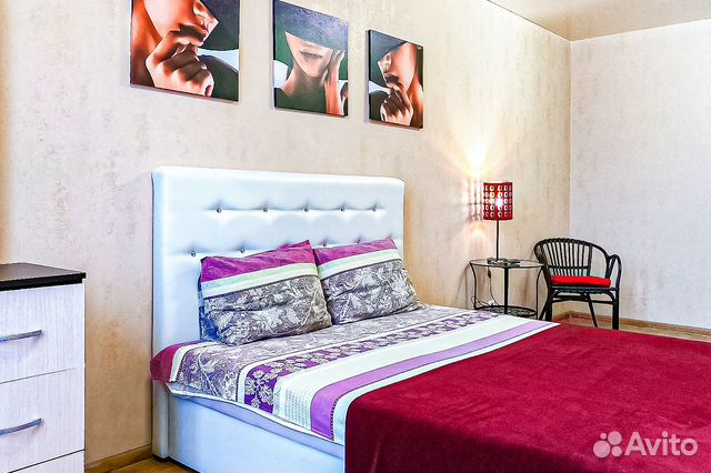 

1-к. квартира, 40 м², 3 кровати