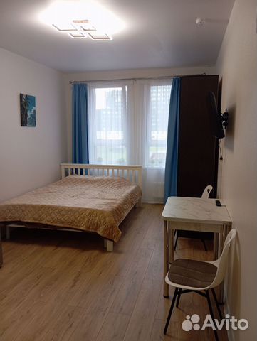 

Квартира-студия, 25,5 м², 1 кровать